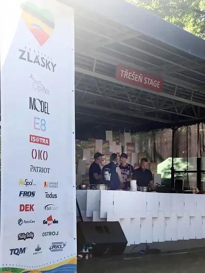 RKL Opava has sponsored the ZLÁSKY festival